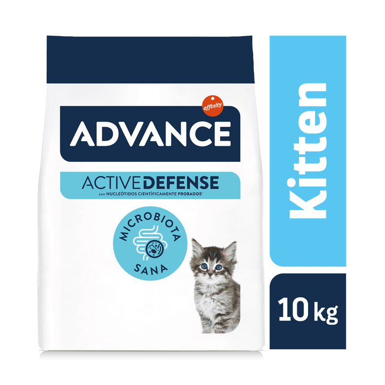 Advance Active Defense Frango e Arroz ração para gatinhos, , large image number null